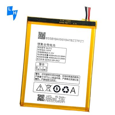 Batteria per cellulare BL211 ricaricabile da 4100mAh per Lenovo P780