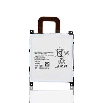 Batteria al litio polimerico da 3000mAh da 3,8V per Sony Xperia Z1 L39T L39U / Xperia Z1s C6916