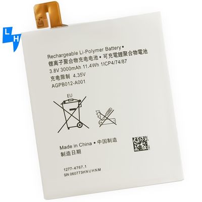 AGPB012-A001 Batteria per Sony Xperia Z5 Dual E6883 E6853 Z5 Plus 3430mAh 3.8V in nero