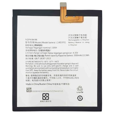 Potente batteria L14D1P31 a doppia protezione per Lenovo Phab Plus TB-7703X Tab
