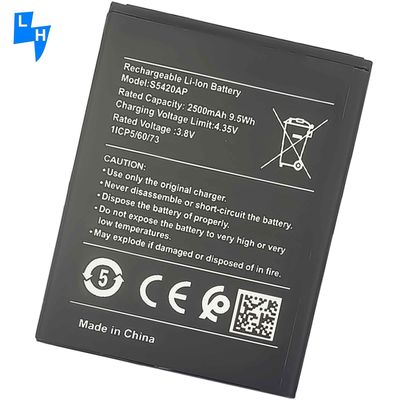 Protezione a doppio circuito integrato 3.8V 2500mAh 9.5Wh S5420AP Batteria ricaricabile agli ioni di litio per Nokia C1