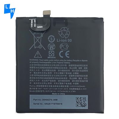 Protezione a doppio circuito integrato B2PZM100 U-2U 2435mAh batteria ricaricabile per telefono cellulare HTC U Play