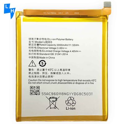 Batteria ad alta capacità 3000mAh LB003 K5 K350 per tablet e cellulari Lenovo K350T