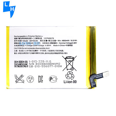 500 PCS OEM SNYSCA6 CT62 CT54 CT72 Batteria per telefono cellulare per Sony Xperia-1 5a capacità