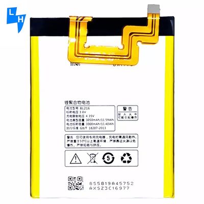500 PCS DOM Bianco BL216 3.8V 10307mAh Vibe Z K6 X910 K910/E Ricambio batteria al litio
