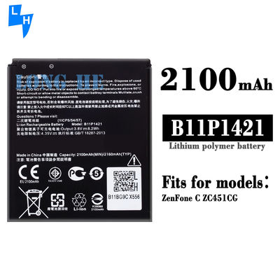 Stock B11P1421 Batteria per ZenFone C ZC451CG Z007 Telefono cellulare originale agli ioni di litio