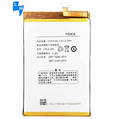 Batteria per cellulari bianca di capacità reale E501 Y75 Y76 Y80C per Coolpad Modena CPLD-359