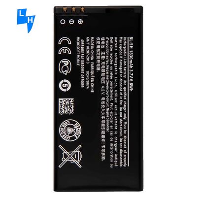 Capacità di stoccaggio 1830mAh Batteria originale BL-5H per Nokia Lumia 630 635 636 638