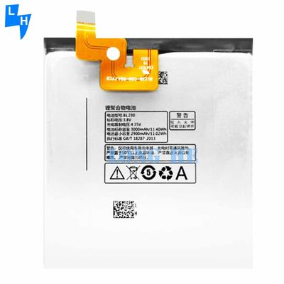 BL230 4,35V 3000mAh Batteria per cellulare per Lenovo Vibe Z2 Z2W Z2T Capacità originale