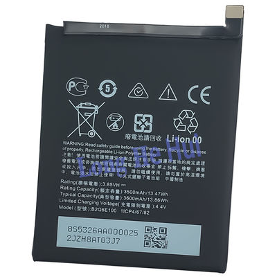 Batteria al litio polimerico da 4,4 V da 3600mAh per telefono cellulare AHTC U12 Life e lunga durata
