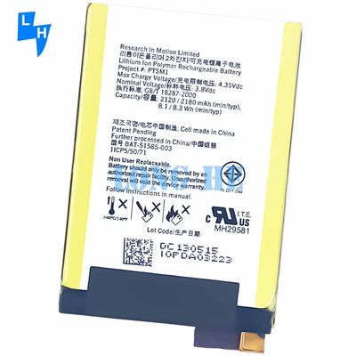 Batteria agli ioni di litio originale per BlackBerry Q5 PTSM1 BAT-51585-003 Sostituzione di scorta