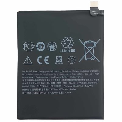 3850mAh A Double IC Protection Batteria per smartphone mobile per HTC Desire 19s B2Q74100