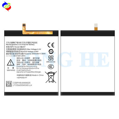 Batterie AAA Compatibili con Nokia NK6 N6 TA-1000/1003 HE317 Telefono Performance Top