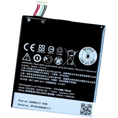 2040mAh Batteria sostitutiva per cellulare BOP9O100 Per HTC D612 D610 610 612
