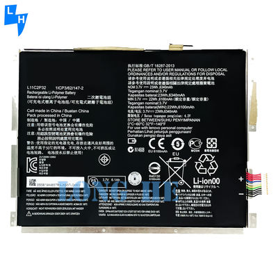 Batteria ricaricabile L11C2P32 per Lenovo IdeaPad S6000 A1000 A3000 Laptop 3.7V 23WH