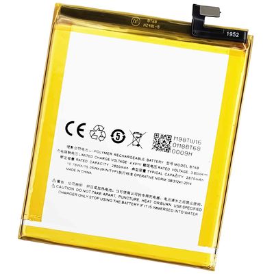 Meizu M3 M3S Batteria sostitutiva per cellulare BT68 OEM/ODM 500pcs Protezione doppia IC