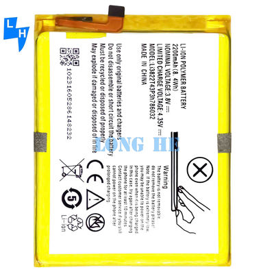 ZTE Blade D6 V6 X7 Batteria Li-ion polimerica Li3822T43P3h786032 2200mAh 3.8V Sostituzione