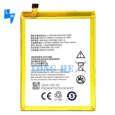 ZTE Blade V8 Lite V0820 Li3925t44p6h765638 Batteria per smartphone con capacità 2500mAh