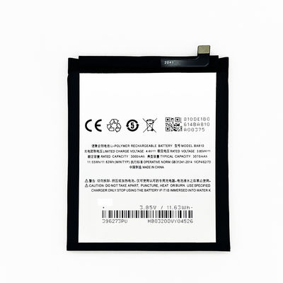 Meizu M8C M810H M810L Batteria per cellulari 4.4V 3070mAh ricaricabile