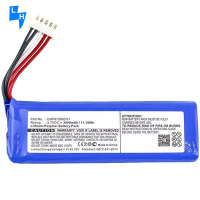 MP3/MP4 Player ricaricabile GSP872693 P763098 03 Batteria per altoparlanti JBL Flip 3 Grigio