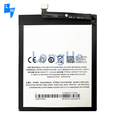 Batterie ricaricabili BA852 Batteria originale per telefono cellulare per Meizu X8