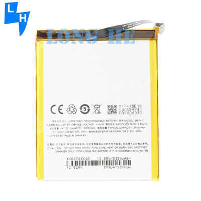 Batteria al litio polimerico 100% compatibile BA741 per Meizu E2 3400mAh 3.85V Telefono cellulare