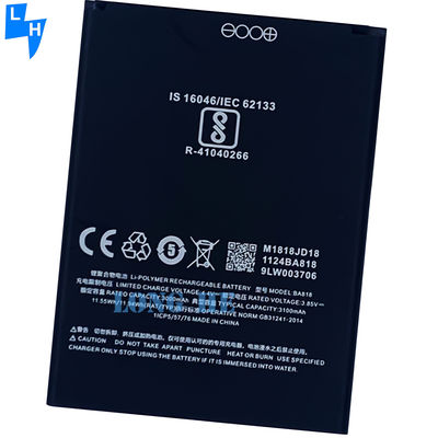 100% di capacità compatibile 3100mAh Batteria BA818 per Meizu C9 Pro M819H C9 M818H Batterie per cellulari