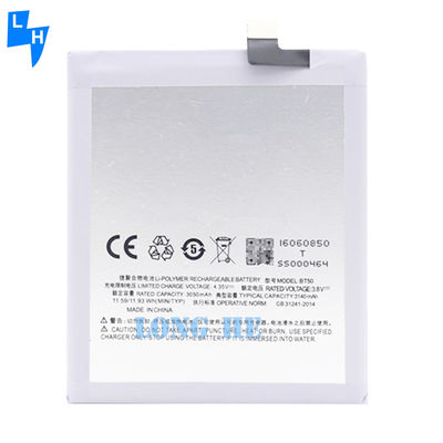 Meizu Meilan M1 BT50 Batteria 3140mAh Batteria ricaricabile al litio polimero sostitutivo