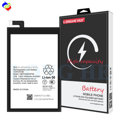 UBATIA284AFN2 3.85V 2500mAh Batteria al litio polimerico per telefono cellulare Sharp RC Durable