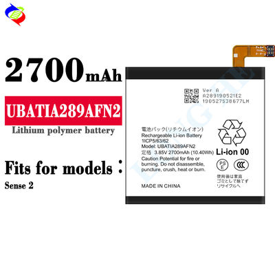 Sharp Sense2 2700mAh 3.85V Batteria per cellulari con UBATIA289AFN2 polimero di litio