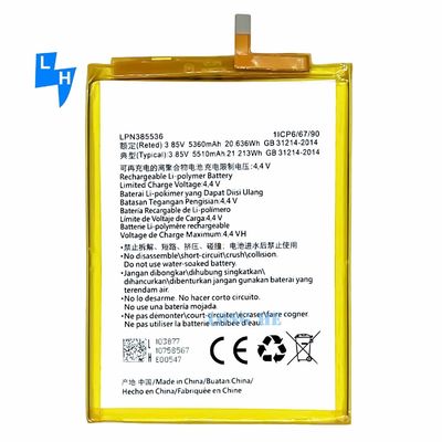 100% compatibile LPN385536 Batteria per cellulare per Hisense King Kong 5 Pro