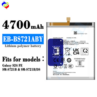 Cina Produzione di batterie di alta qualità Batteria al litio per cellulari per Samsung Galaxy S24 FE S22 EB-BS721ABY