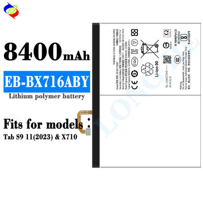 Batteria per tablet EB-BX716ABY per tablet s9 11 2023 X710 Batteria di sostituzione originale