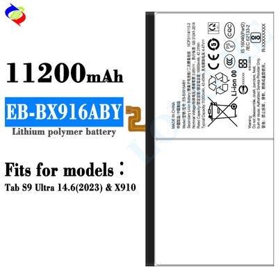 Batteria per tablet EB-BX916ABY per Tab s9 Ultra 14.6 2023 X910 NUOVA Batteria originale