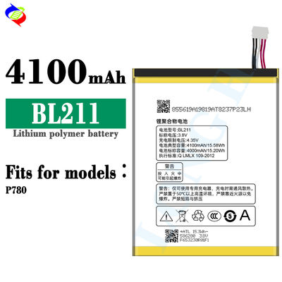 4100mAh BL211 Batteria per cellulare Per lenovo P780
