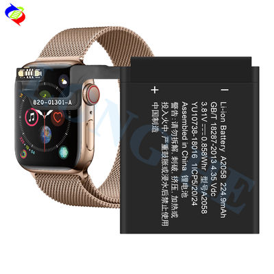 Batteria per orologi intelligenti A2058 di qualità superiore per Apple Watch Serie 4 Batteria da 40 mm