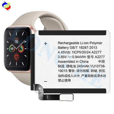Al dettaglio A2277 Smart Watch sostituzione della batteria per orologi Serie 5 Apple Watch 40mm batterie al litio polimeriche