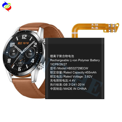 Batteria HB532729ECW 455mAh 46MM Batteria per Huawei Watch GT2 GT 2 Smartwatch 46MM Batteria