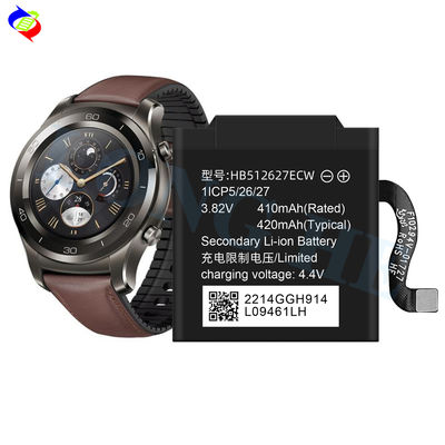 Orologio intelligente ricaricabile HB512627ECW per Huawei orologio 2 Pro 4g 3.82v 410mah batteria