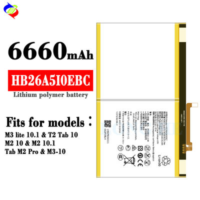 6660mAh HB26A5I0EBC MediaPad M3 Lite 10 Tab batteria per Huawei MediaPad T2 10.0 Pro batteria