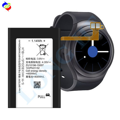 Batteria per Samsung Gear S2 3G Versione R730 SM-R600 SM-R7320 SM-R7300 SM-R7200 EB-BR730ABE 300mAh