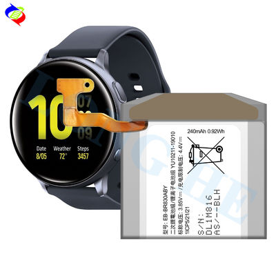 Batteria EB-BR830ABY per Samsung Galaxy Watch Active2 40mm SM-R830 247mAh Autentica batteria di sostituzione