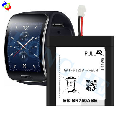 per Samsung batteria di sostituzione per orologio EB-BR750 300mah per Samsung Gear S SM-R750 R750 smart watch batteria originale EB-BR750ABE