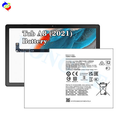 Per Samsung Galaxy Tab A8 (2021) &SM-X200 SM-X205 Batteria originale per Samsung HQ-6300SD Batteria intelligente 7040mAh